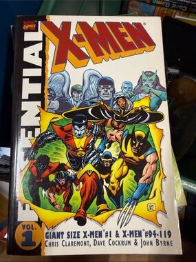 Marvel X-Men Volume 1 Graphic Novel - White, Yellow, Red, Black